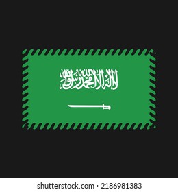 Saudi Arabia Flag Vector. National Flag