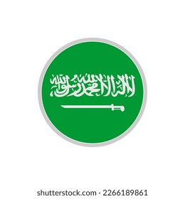 Arabia Saudita marca el conjunto de iconos, símbolo del símbolo del vector del día de la independencia de Arabia Saudita