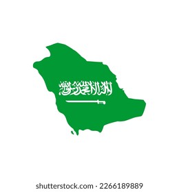 Arabia Saudita marca el conjunto de iconos, símbolo del símbolo del vector del día de la independencia de Arabia Saudita