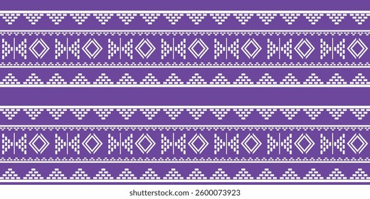 Saudi Arabia Map with Vector Seamless Saudi Arabia Traditional Purple Pattern Texture - Sadu, Sadou, Sadow or Sado. Vector Illustration