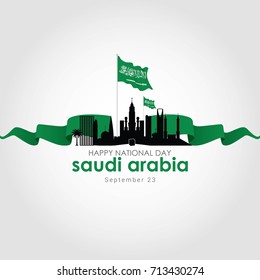 Saudi Arabia National Day. Vector Illustration