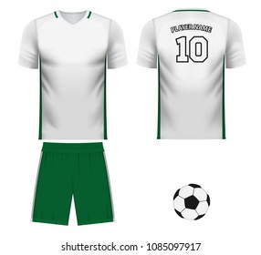 Saudi Arabia national soccer team shirt in generic country colors for fan apparel
