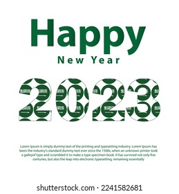 Saudi Arabia New Year 2023 Post Design