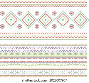 Saudi Arabia, Riyadh Cultural Door Pattern And Sadou Pattern, Editable Stroke