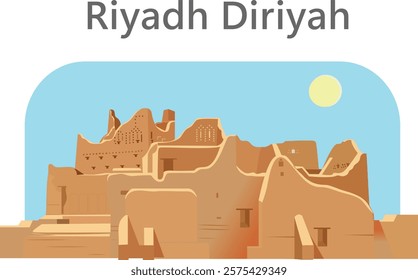 Saudi arabia, Riyadh diriyah old traditional castle 