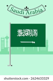 Saudi Flag Day, flag of Saudi Arabia