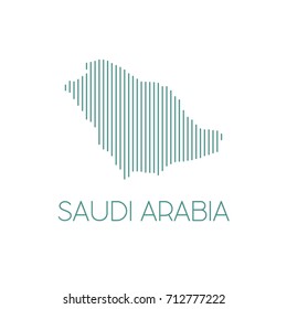 Saudi Map Logo 