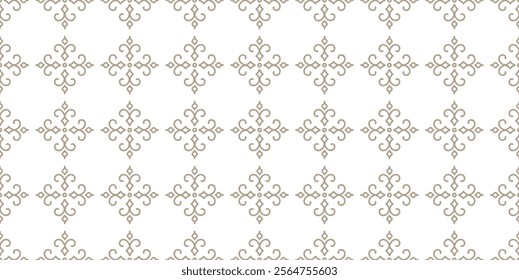 Saudi pattern seamless background white and gold