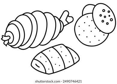the Sauerbraten Artwork Illustration Drawing