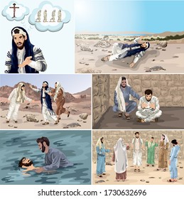 Saul's Conversion Storyboard- Acts 9 New Testament