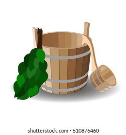 Sauna and bathhouse set