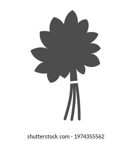 sauna broom silhouette vector icon isolated on white background. bath broom icon for web, mobile apps, ui design and print