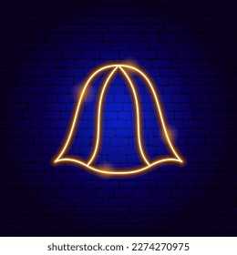 Sauna Hat Neon signieren. Vektorgrafik des Waschverfahrens. Reinigen und waschen. Förderung von Glühbirnen
