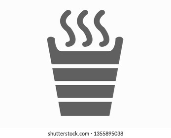 sauna icon vector