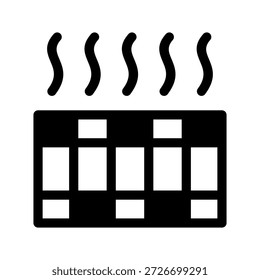 Sauna Icon Vector Symbol Design Illustration