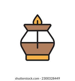 Sauna Light Icon Vector Illustration