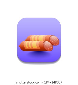 Sausage Butcher Logo Vector Symbol Icon Design Style