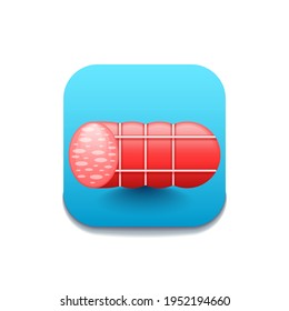Sausage Butcher Logo Vector Symbol Icon Design Style