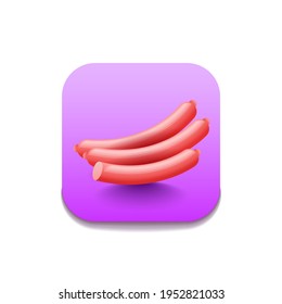 Sausage Butcher Logo Vector Symbol Icon Design Style