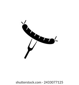 sausage concept line icon. Simple element illustration. sausage concept outline symbol design.
