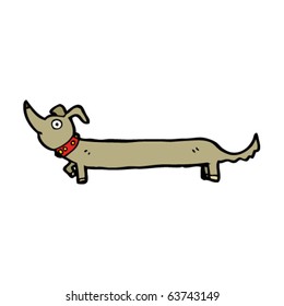 sausage dog cartoon
