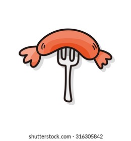 sausage doodle