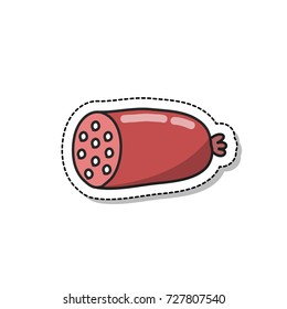 sausage doodle icon