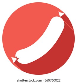sausage flat icon