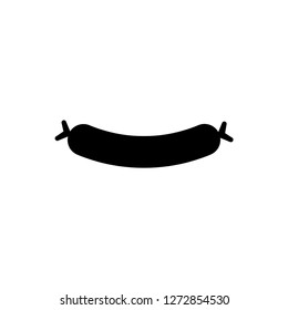 sausage, frankfurter icon vector template