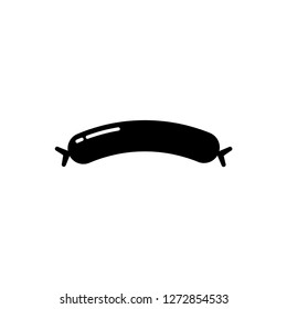 sausage, frankfurter icon vector template
