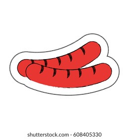 sausage grill menu icon