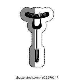 sausage grill menu icon