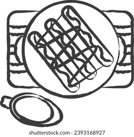 Ilustración vectorial dibujada a mano
