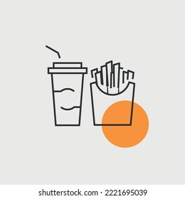 sausage hot dog vector icon fast food