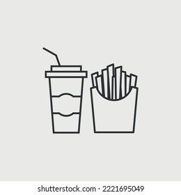 sausage hot dog vector icon fast food