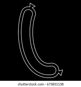 Sausage icon .