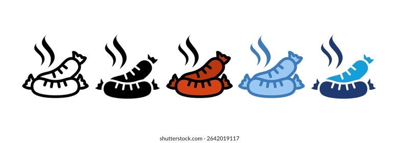 Sausage Icon Element For Design