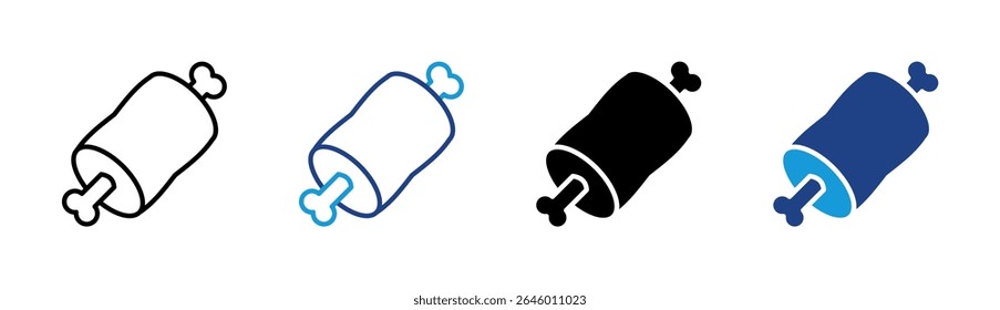 Sausage Icon Element For Design