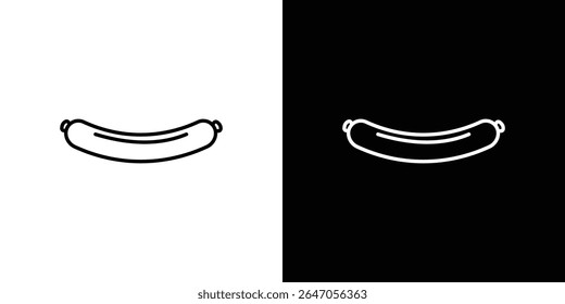 Sausage icon. Graphic Design vector icon. Ui Ux Icons