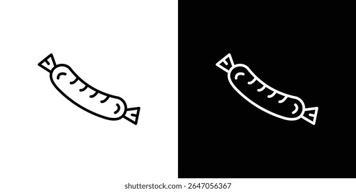 Sausage icon. Graphic Design vector icon. Ui Ux Icons
