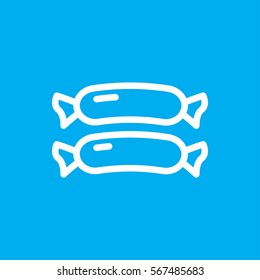 sausage icon illustration isolated vector sign symbol