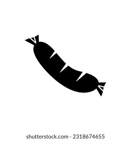 Sausage icon, logo isolated on white background