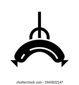 sausage icon or logo isolated sign symbol vector illustration - high quality black style vector icons

