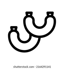 sausage icon or logo isolated sign symbol vector illustration - high quality black style vector icons
