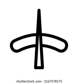 sausage icon or logo isolated sign symbol vector illustration - high quality black style vector icons
