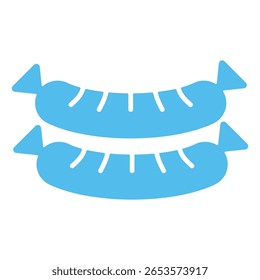 Conjunto de ícones de salsicha Coleção de estilos múltiplos