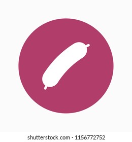 sausage icon vector