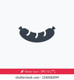 Sausage Icon / Vector