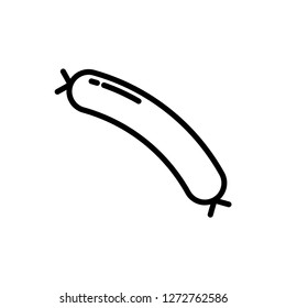 sausage icon vector