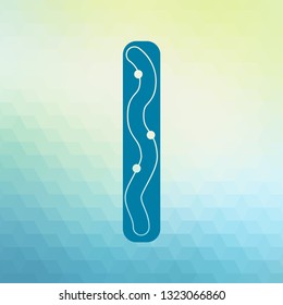 Sausage icon vector